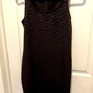 Black and Silver Cocktail Dress